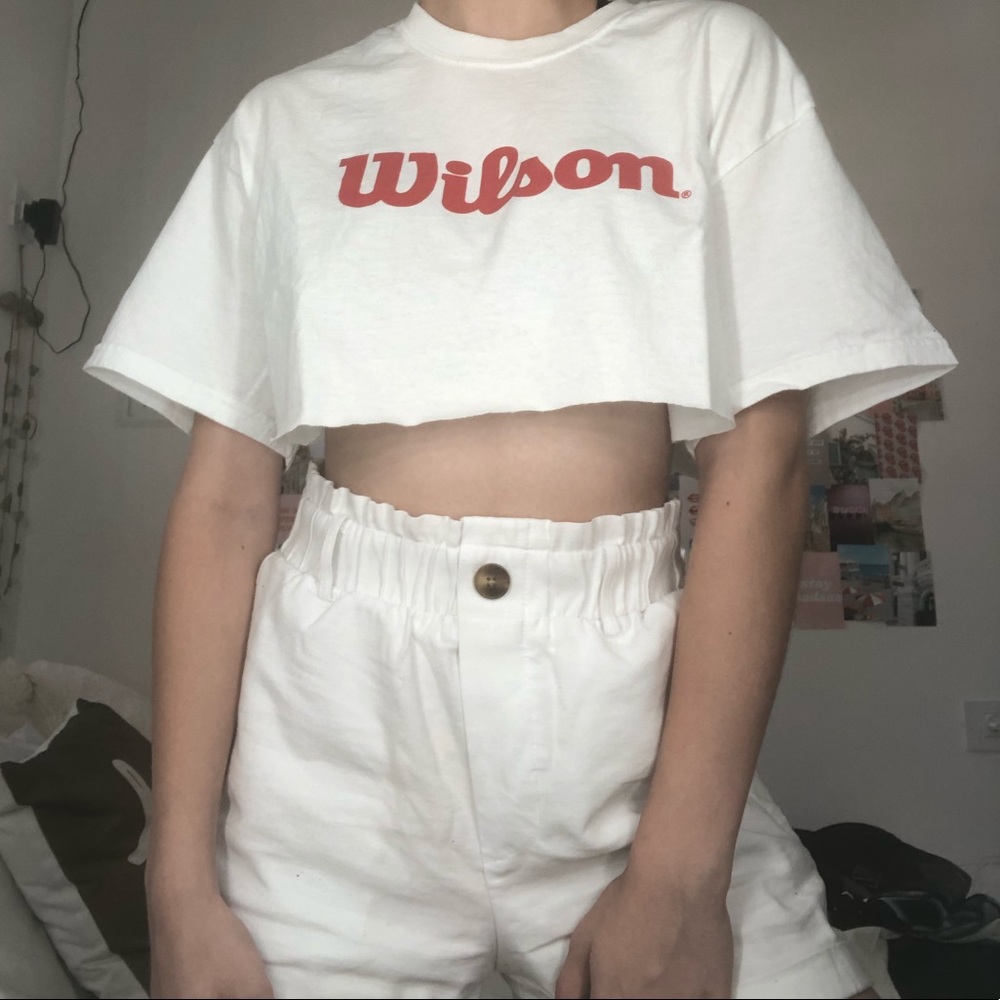 Wilson Cropped T-Shirt